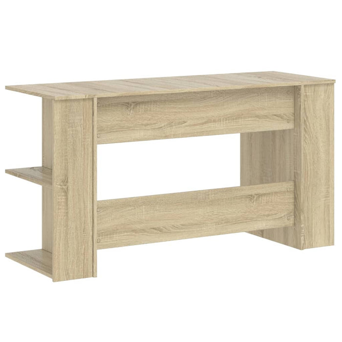 Birou, stejar sonoma, 140x50x75 cm, lemn compozit - WALTI WALTI