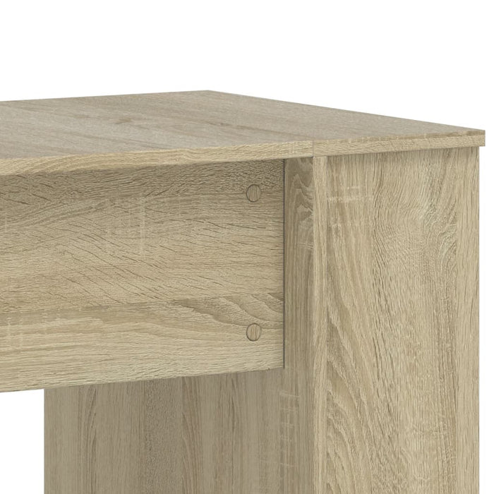 Birou, stejar sonoma, 140x50x75 cm, lemn compozit - WALTI WALTI