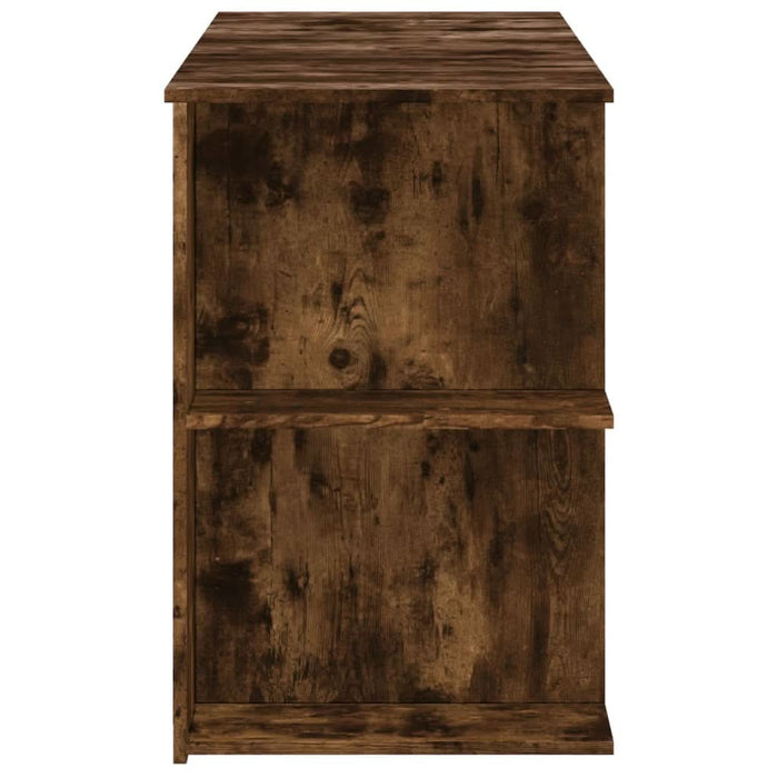 Birou, stejar afumat, 140x50x75 cm, lemn compozit - WALTI WALTI
