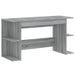 Birou, gri sonoma, 140x50x75 cm, lemn compozit - WALTI WALTI