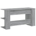 Birou, gri sonoma, 140x50x75 cm, lemn compozit - WALTI WALTI