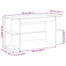 Birou, gri sonoma, 140x50x75 cm, lemn compozit - WALTI WALTI