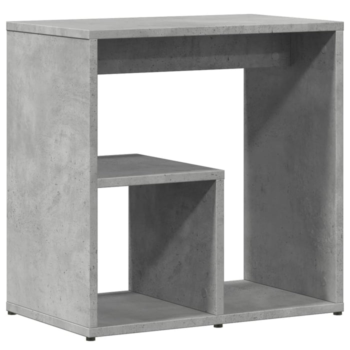 Masă laterală, 2 buc., gri beton, 50x30x50 cm, PAL - WALTI WALTI
