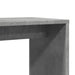 Masă laterală, 2 buc., gri beton, 50x30x50 cm, PAL - WALTI WALTI