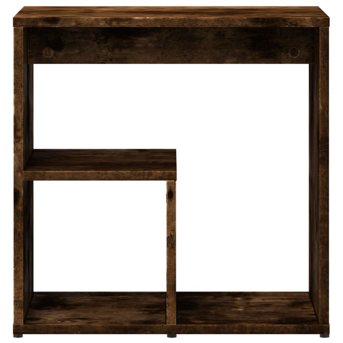 Mese laterale, 2 buc. stejar fumuriu 50x30x50 cm lemn prelucrat - WALTI WALTI
