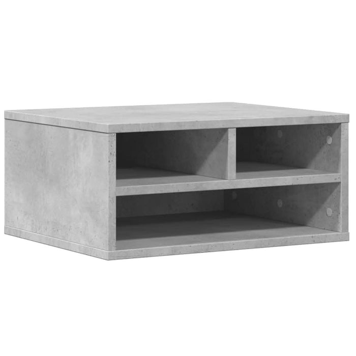 Suport imprimantă, gri, 49x40x22,5 cm, lemn prelucrat - WALTI WALTI