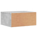 Suport imprimantă, gri, 49x40x22,5 cm, lemn prelucrat - WALTI WALTI