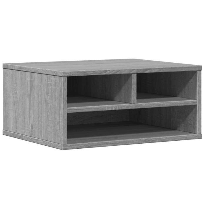 Suport imprimantă, gri sonoma, 49x40x22,5 cm, lemn prelucrat - WALTI WALTI