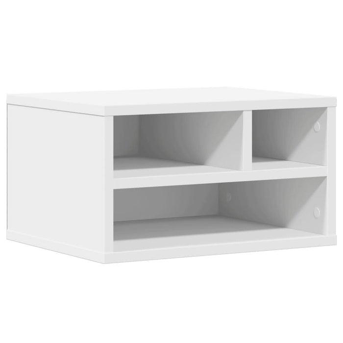 Suport imprimantă, alb, 40x32x22,5 cm, lemn prelucrat - WALTI WALTI