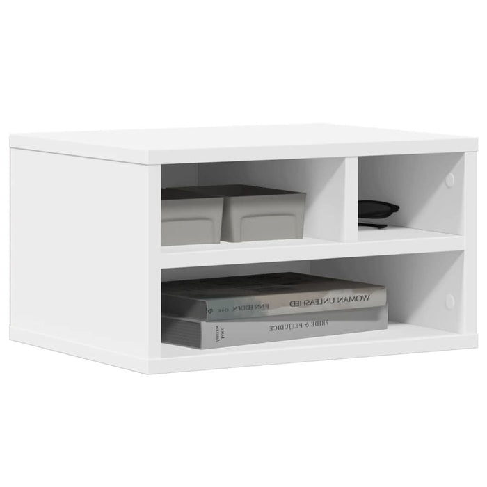 Suport imprimantă, alb, 40x32x22,5 cm, lemn prelucrat - WALTI WALTI
