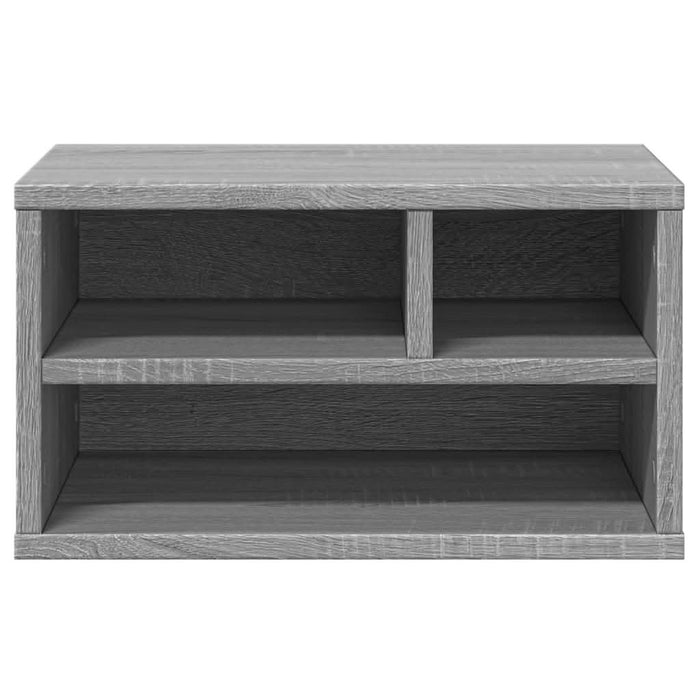 Suport imprimantă, gri sonoma, 40x32x22,5 cm, lemn prelucrat - WALTI WALTI