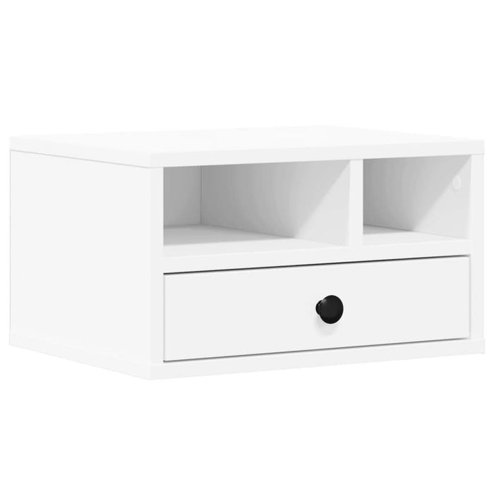 Suport imprimantă, alb, 40x32x22,5 cm, lemn prelucrat - WALTI WALTI