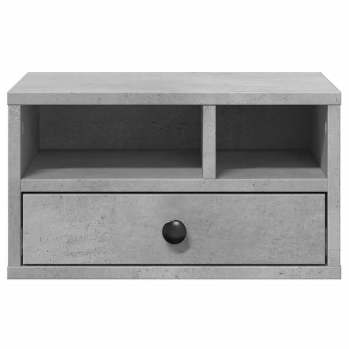 Suport imprimantă, gri, 40x32x22,5 cm, lemn prelucrat - WALTI WALTI