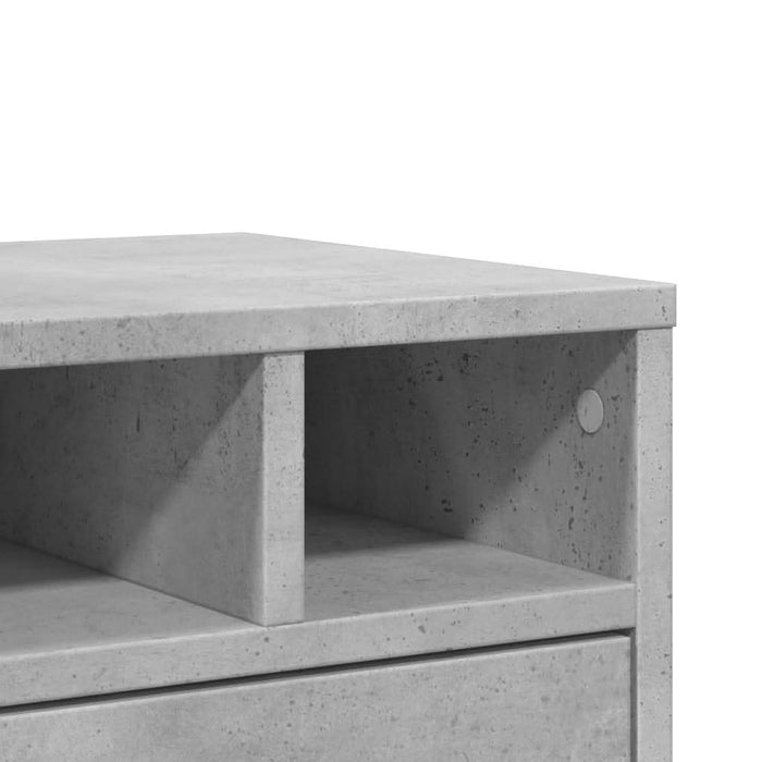 Suport imprimantă, gri, 40x32x22,5 cm, lemn prelucrat - WALTI WALTI