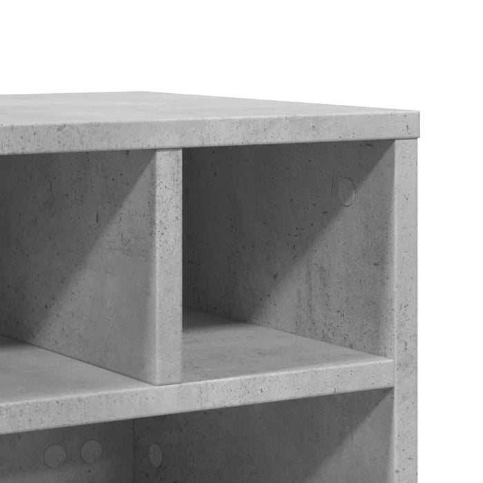 Suport pentru imprimantă cu roți, gri beton, 41x32x34,5 cm - WALTI WALTI