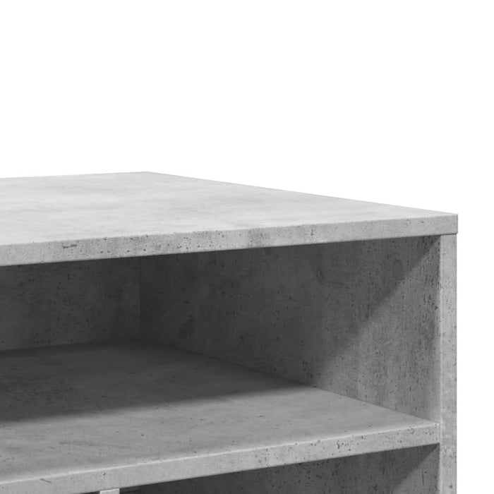Suport pentru imprimantă cu roți, gri beton, 60x50x67 cm - WALTI WALTI