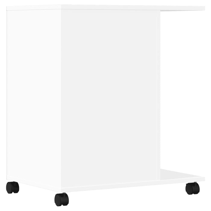 Suport pentru imprimantă cu roți, alb, 60x40x68,5 cm - WALTI WALTI