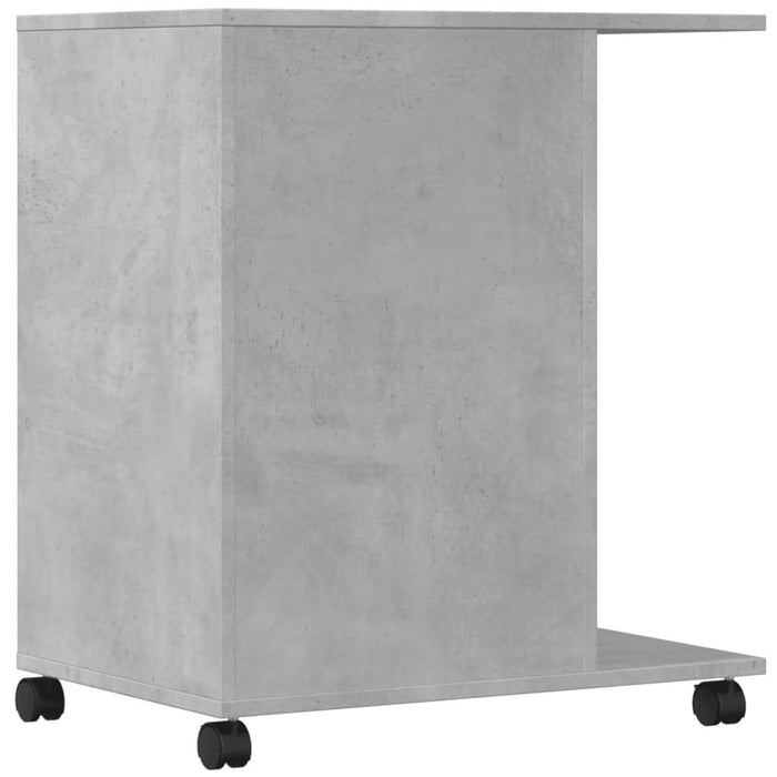 Suport pentru imprimantă cu roți, gri beton, 60x40x68,5 cm - WALTI WALTI