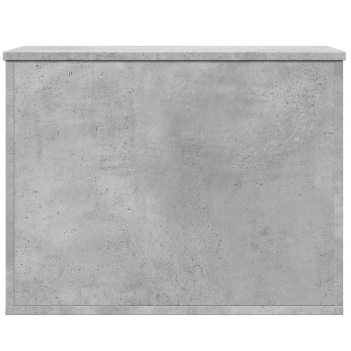 Cutie de depozitare, gri beton, 60x42x46 cm, lemn prelucrat - WALTI WALTI