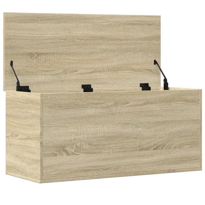 Cutie de depozitare stejar sonoma, 100x42x46 cm, lemn prelucrat - WALTI WALTI