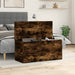 Cutie de depozitare stejar fumuriu, 100x42x46 cm lemn prelucrat - WALTI WALTI
