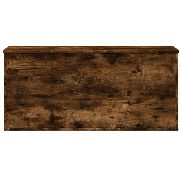 Cutie de depozitare stejar fumuriu, 100x42x46 cm lemn prelucrat - WALTI WALTI