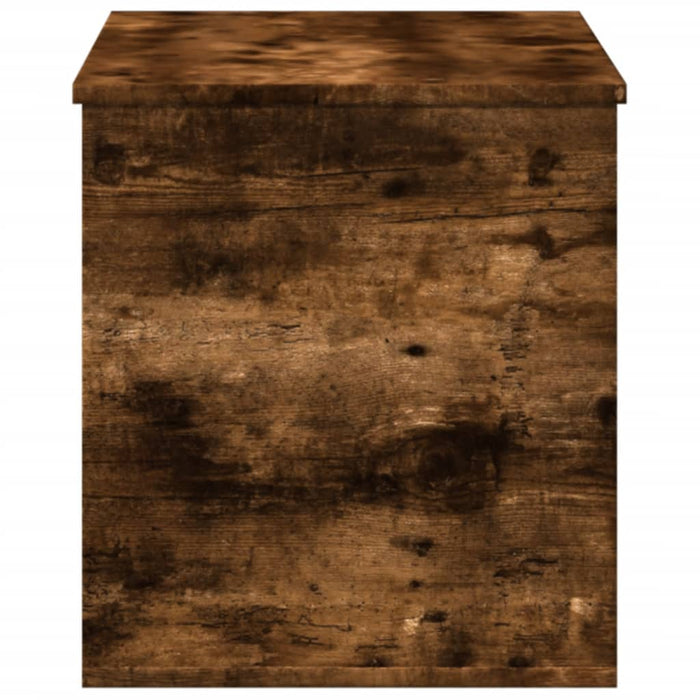 Cutie de depozitare stejar fumuriu, 100x42x46 cm lemn prelucrat - WALTI WALTI