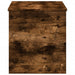 Cutie de depozitare stejar fumuriu, 100x42x46 cm lemn prelucrat - WALTI WALTI