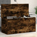 Cutie de depozitare stejar fumuriu, 100x42x46 cm lemn prelucrat - WALTI WALTI