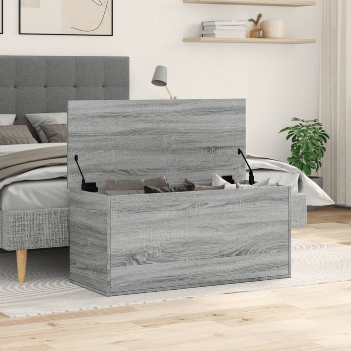 Cutie de depozitare, gri sonoma, 100x42x46 cm, lemn prelucrat - WALTI WALTI