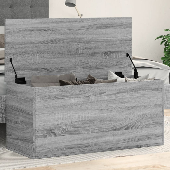 Cutie de depozitare, gri sonoma, 100x42x46 cm, lemn prelucrat - WALTI WALTI