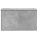 Cutie de depozitare, gri beton, 60x35x35 cm, lemn prelucrat - WALTI WALTI