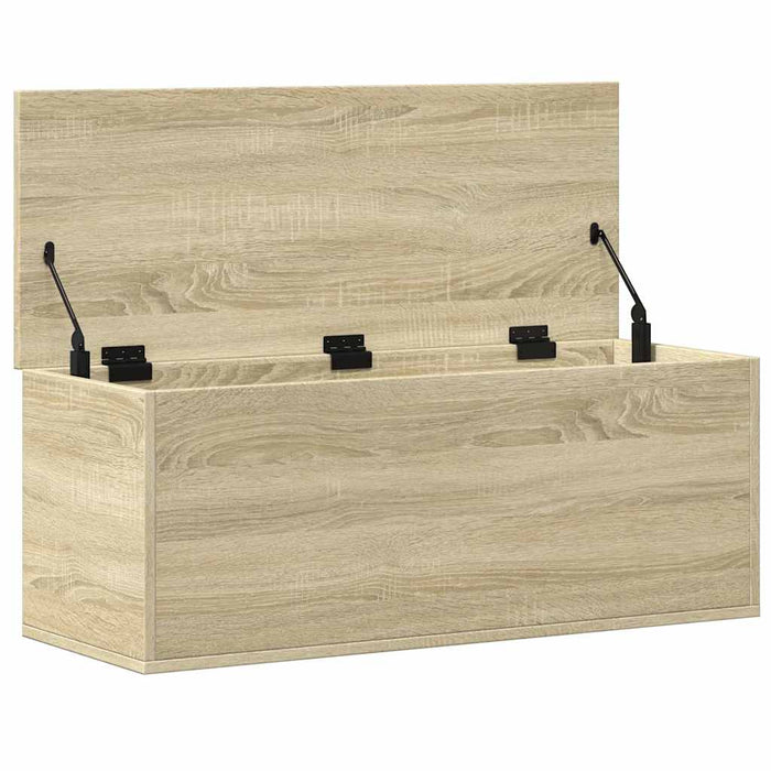 Cutie de depozitare, stejar sonoma, 90x35x35 cm, lemn prelucrat - WALTI WALTI