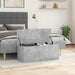 Cutie de depozitare, gri beton, 90x35x35 cm, lemn prelucrat - WALTI WALTI