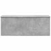 Cutie de depozitare, gri beton, 90x35x35 cm, lemn prelucrat - WALTI WALTI