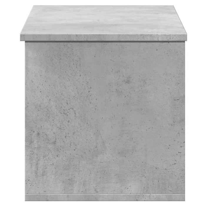 Cutie de depozitare, gri beton, 90x35x35 cm, lemn prelucrat - WALTI WALTI