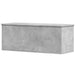 Cutie de depozitare, gri beton, 90x35x35 cm, lemn prelucrat - WALTI WALTI
