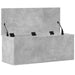Cutie de depozitare, gri beton, 90x35x35 cm, lemn prelucrat - WALTI WALTI