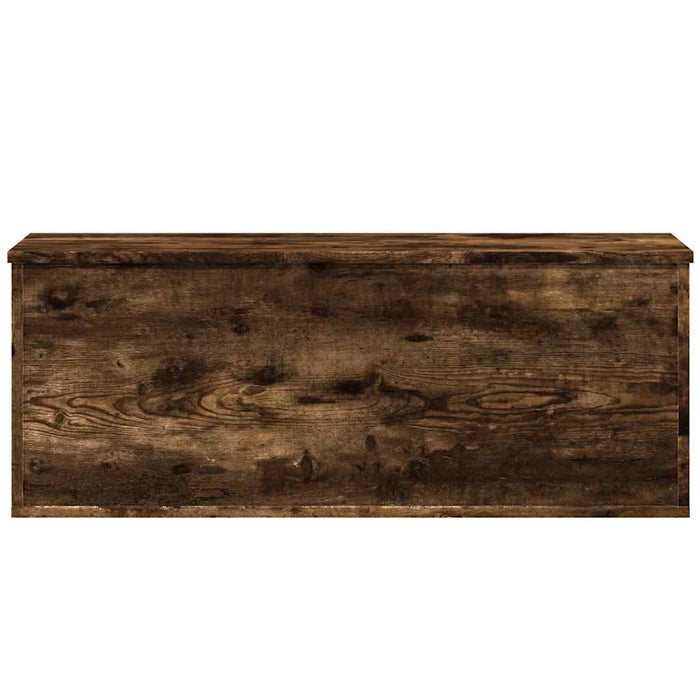 Cutie de depozitare, stejar fumuriu, 90x35x35 cm lemn prelucrat - WALTI WALTI