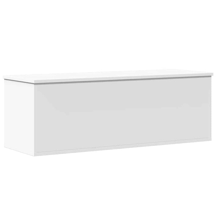 Cutie de depozitare, alb, 102x35x35 cm, lemn prelucrat - WALTI WALTI
