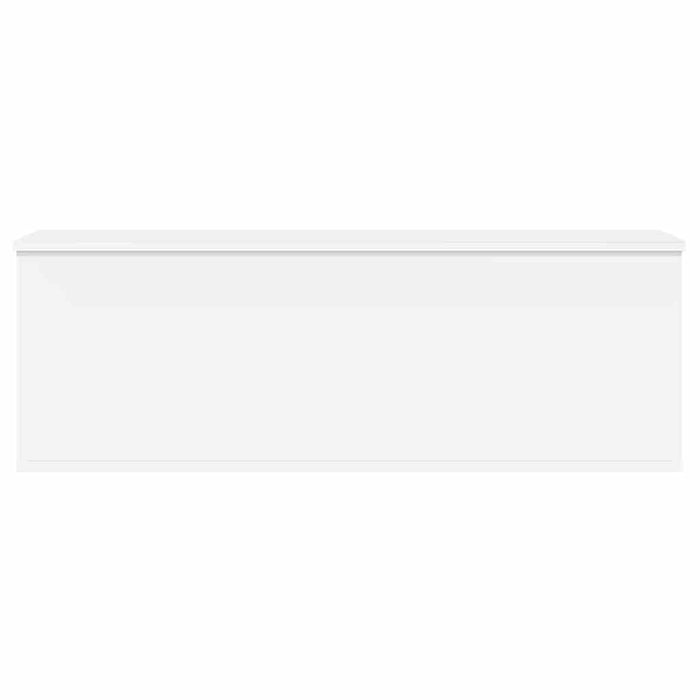 Cutie de depozitare, alb, 102x35x35 cm, lemn prelucrat - WALTI WALTI