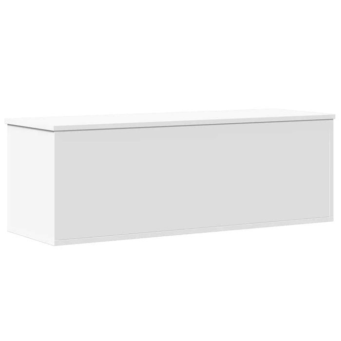 Cutie de depozitare, alb, 102x35x35 cm, lemn prelucrat - WALTI WALTI