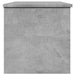 Cutie de depozitare, gri beton, 102x35x35 cm, lemn prelucrat - WALTI WALTI