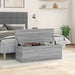 Cutie de depozitare, gri sonoma, 102x35x35 cm, lemn prelucrat - WALTI WALTI