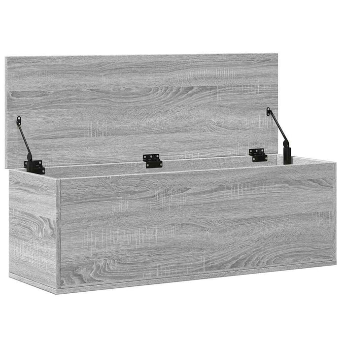 Cutie de depozitare, gri sonoma, 102x35x35 cm, lemn prelucrat - WALTI WALTI