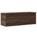 Cutie de depozitare, stejar maro, 102x35x35 cm, lemn prelucrat - WALTI WALTI