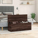 Cutie de depozitare, stejar maro, 102x35x35 cm, lemn prelucrat - WALTI WALTI