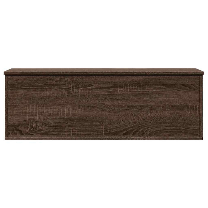 Cutie de depozitare, stejar maro, 102x35x35 cm, lemn prelucrat - WALTI WALTI