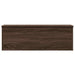 Cutie de depozitare, stejar maro, 102x35x35 cm, lemn prelucrat - WALTI WALTI