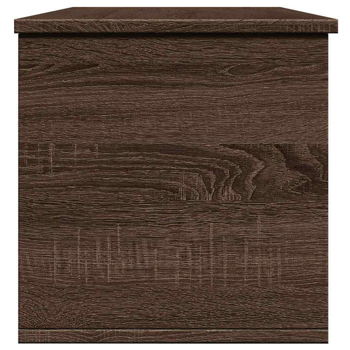 Cutie de depozitare, stejar maro, 102x35x35 cm, lemn prelucrat - WALTI WALTI
